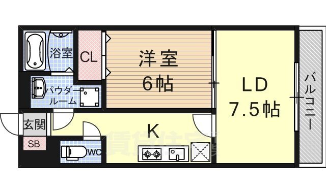 滋賀県草津市野路東５ 南草津駅 1LDK アパート 賃貸物件詳細