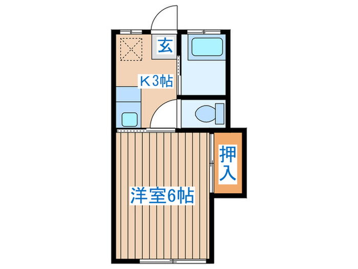 宮城県仙台市青葉区桜ケ丘６ 1K アパート 賃貸物件詳細