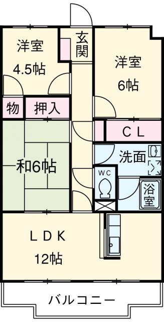 静岡県浜松市中央区富塚町 浜松駅 3LDK マンション 賃貸物件詳細