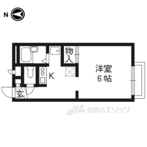 京都府京都市西京区大原野北春日町 洛西口駅 ワンルーム アパート 賃貸物件詳細