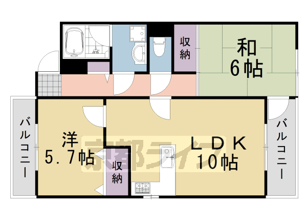 京都府南丹市園部町宮町 園部駅 2LDK マンション 賃貸物件詳細