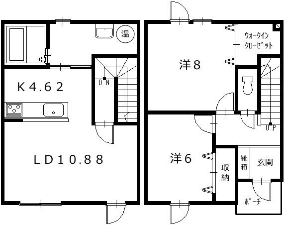 北海道帯広市東十四条南４ 帯広駅 2LDK 一戸建て 賃貸物件詳細