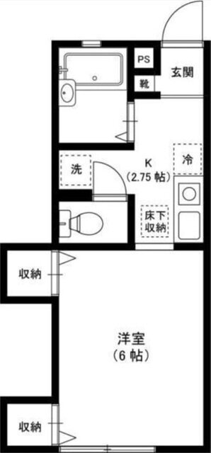 東京都足立区弘道２ 青井駅 1K アパート 賃貸物件詳細
