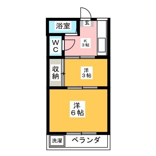 東京都府中市府中町１ 府中駅 2K アパート 賃貸物件詳細