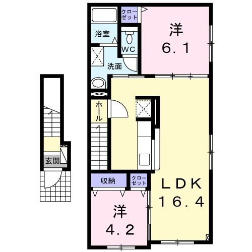 北海道登別市中央町３ 幌別駅 2LDK アパート 賃貸物件詳細