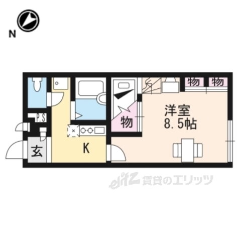 滋賀県彦根市錦町 彦根駅 1K アパート 賃貸物件詳細