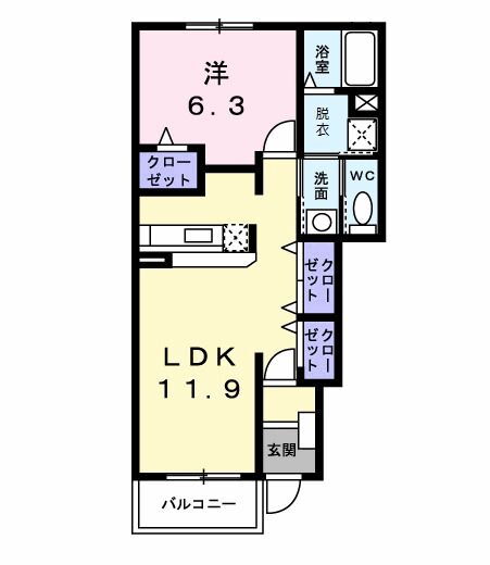 兵庫県明石市大久保町大窪 大久保駅 1LDK アパート 賃貸物件詳細