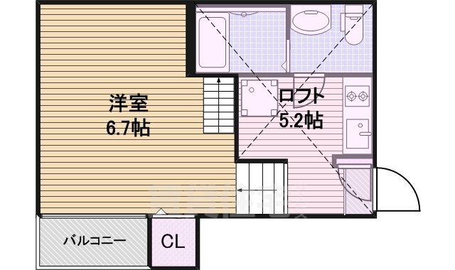 愛知県名古屋市北区城東町５ 志賀本通駅 1K アパート 賃貸物件詳細