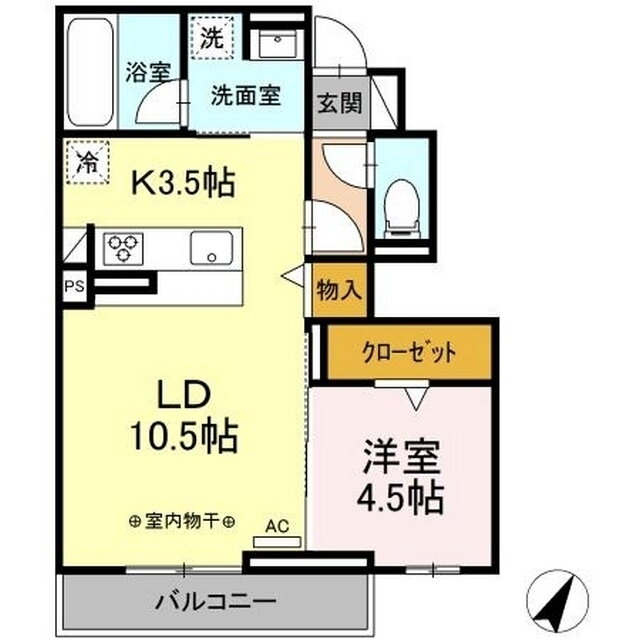 静岡県静岡市駿河区西島 静岡駅 1LDK アパート 賃貸物件詳細