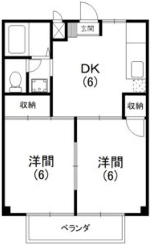 静岡県浜松市中央区船越町 助信駅 2DK アパート 賃貸物件詳細