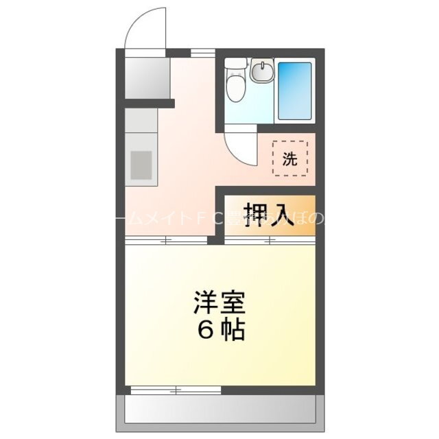 愛知県豊橋市中橋良町 小池駅 1K アパート 賃貸物件詳細