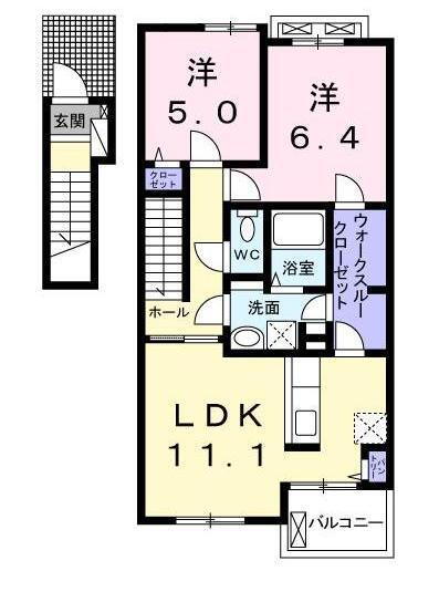 宮崎県宮崎市吉村町 宮崎駅 2LDK アパート 賃貸物件詳細