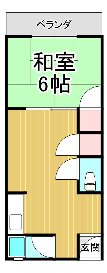 兵庫県西宮市甲子園九番町 甲子園駅 1DK アパート 賃貸物件詳細