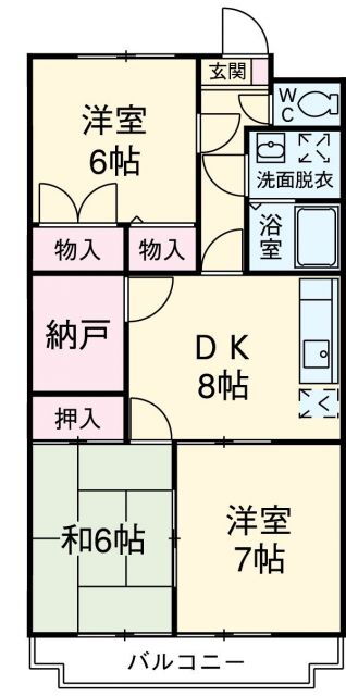 愛知県豊橋市つつじが丘３ 豊橋駅 3SDK マンション 賃貸物件詳細
