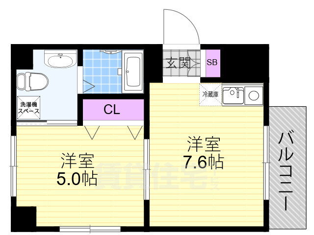 大阪府大阪市西区江戸堀３ 阿波座駅 1DK マンション 賃貸物件詳細