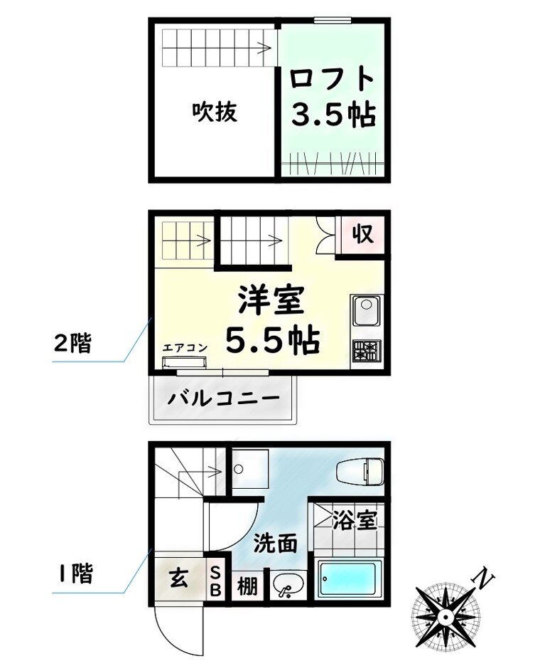 愛知県名古屋市南区砂口町 本星崎駅 ワンルーム アパート 賃貸物件詳細