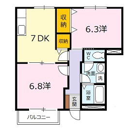 広島県安芸高田市八千代町下根 可部駅 2DK アパート 賃貸物件詳細