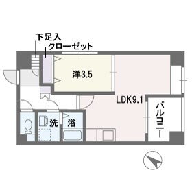 フェイスカミーユ 5階 1LDK 賃貸物件詳細