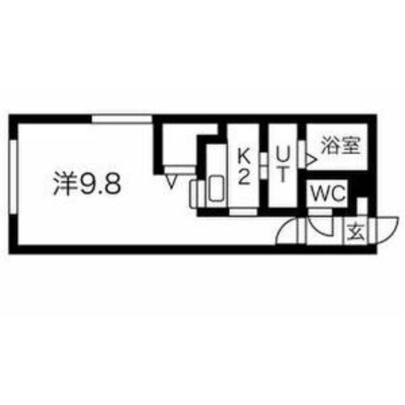 北海道札幌市西区琴似二条５ 琴似駅 1K マンション 賃貸物件詳細