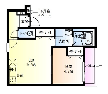 兵庫県神戸市兵庫区浜中町２ 御崎公園駅 1LDK アパート 賃貸物件詳細