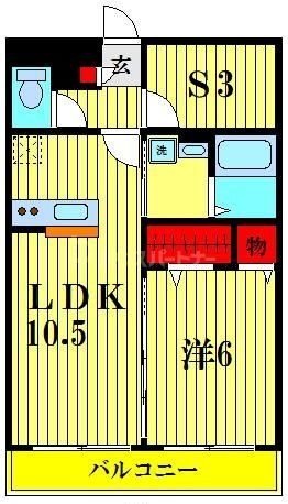 埼玉県八潮市八潮１ 八潮駅 1SLDK アパート 賃貸物件詳細
