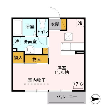 群馬県佐波郡玉村町大字下新田 新町駅 ワンルーム アパート 賃貸物件詳細