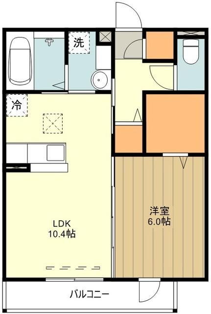 東京都昭島市朝日町４ 中神駅 1LDK アパート 賃貸物件詳細