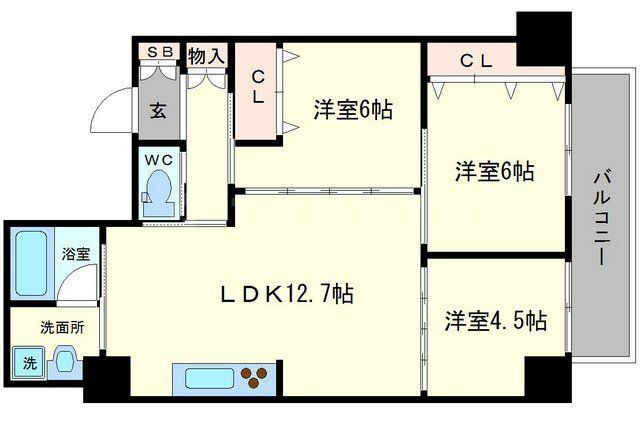 大阪府大阪市淀川区西中島２ 西中島南方駅 3LDK マンション 賃貸物件詳細