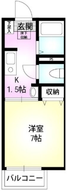 神奈川県横浜市青葉区奈良町 こどもの国駅 1K アパート 賃貸物件詳細