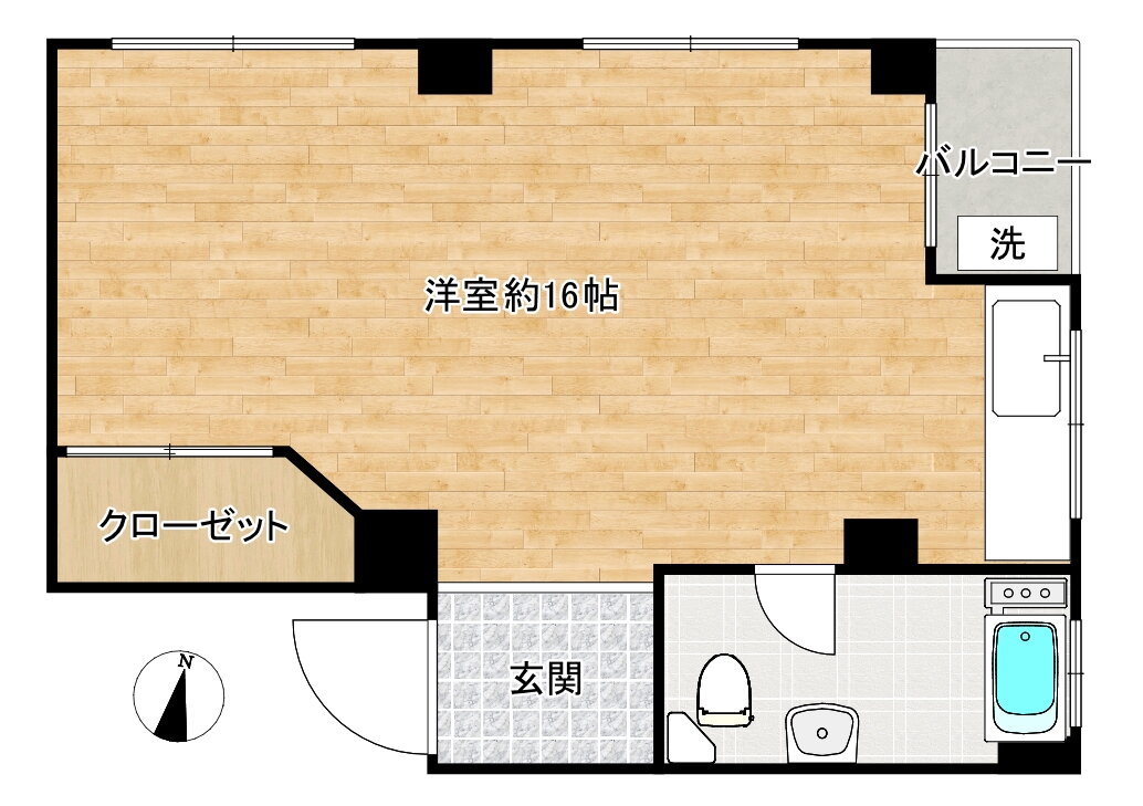兵庫県神戸市中央区東雲通３ 春日野道駅 ワンルーム マンション 賃貸物件詳細