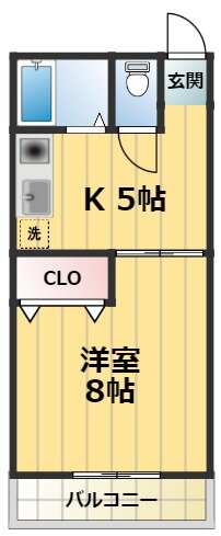 東京都町田市南大谷５ 玉川学園前駅 1DK アパート 賃貸物件詳細