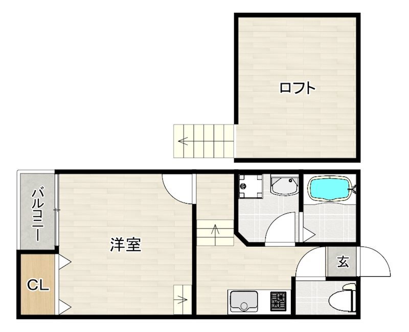 福岡県福岡市東区名島５ 名島駅 1K アパート 賃貸物件詳細