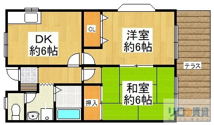 兵庫県宝塚市長寿ガ丘 宝塚駅 2DK マンション 賃貸物件詳細