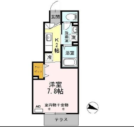東京都葛飾区南水元２ 亀有駅 1K アパート 賃貸物件詳細