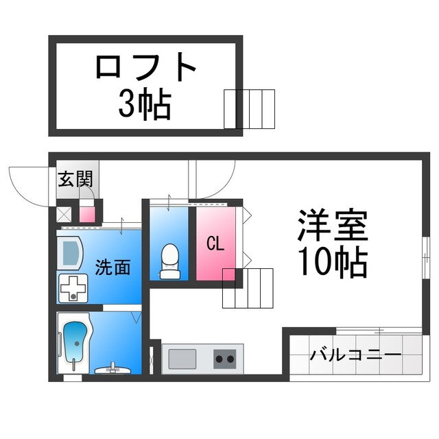 大阪府堺市堺区北三国ヶ丘町８ 堺市駅 1K マンション 賃貸物件詳細