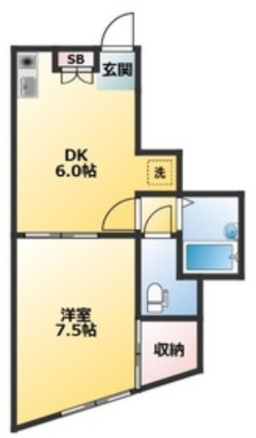 東京都北区滝野川５ 新板橋駅 1DK マンション 賃貸物件詳細