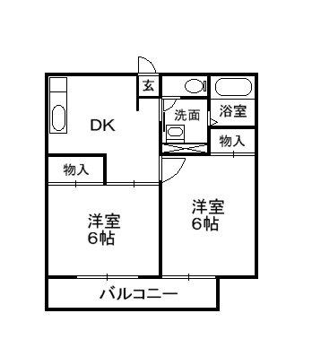 静岡県富士宮市源道寺町 源道寺駅 2DK アパート 賃貸物件詳細