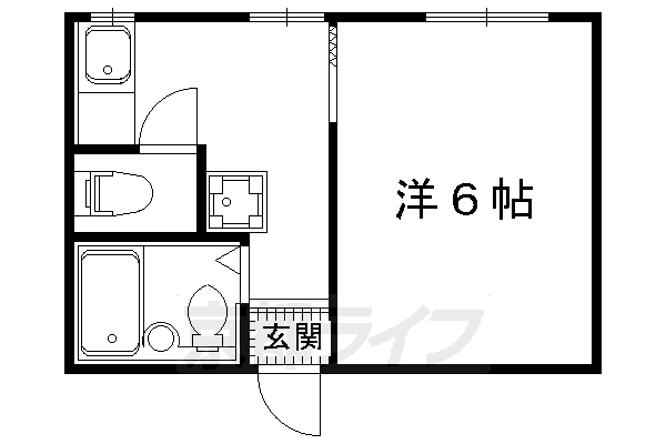 京都府京都市上京区西町 北野白梅町駅 1K マンション 賃貸物件詳細