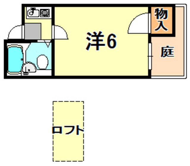 兵庫県神戸市兵庫区菊水町４ 湊川公園駅 1K アパート 賃貸物件詳細