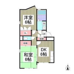 栃木県宇都宮市竹林町 宇都宮駅 2DK マンション 賃貸物件詳細