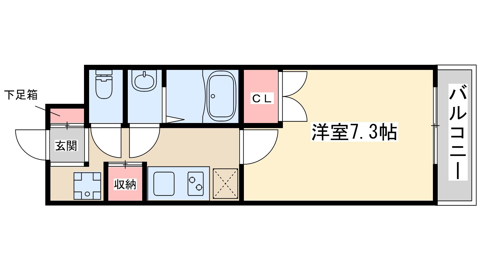 大阪府吹田市江坂町１ 江坂駅 1K マンション 賃貸物件詳細