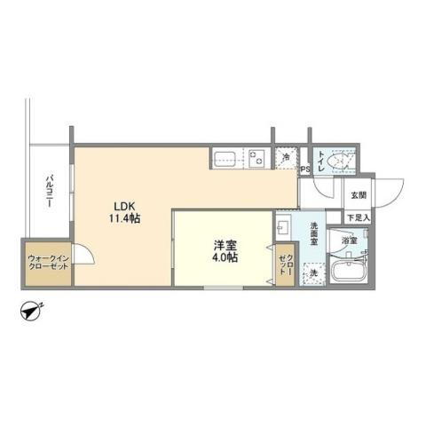 大阪府大阪市住吉区万代２ 姫松駅 1LDK マンション 賃貸物件詳細