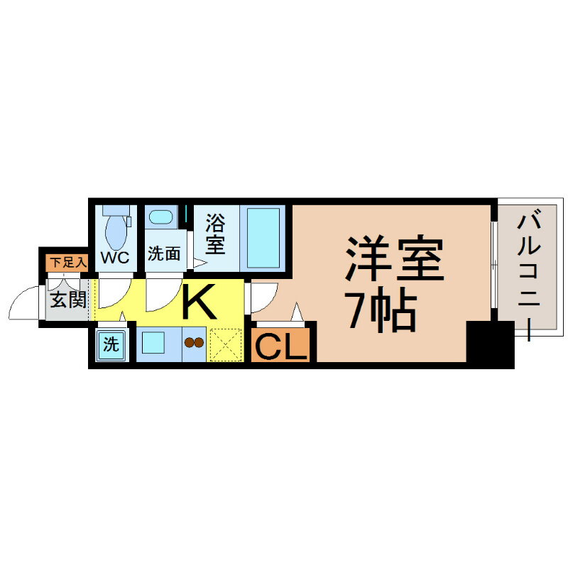 愛知県名古屋市中区丸の内２ 丸の内駅 1K マンション 賃貸物件詳細