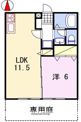 兵庫県姫路市御国野町深志野 御着駅 1LDK アパート 賃貸物件詳細