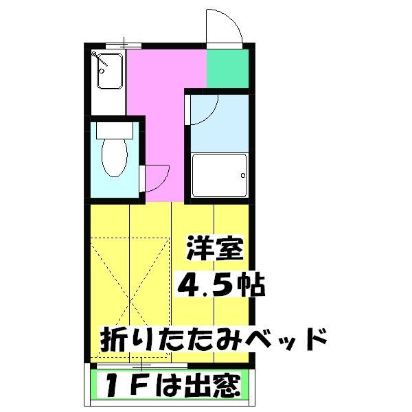 東京都府中市四谷３ 中河原駅 ワンルーム アパート 賃貸物件詳細