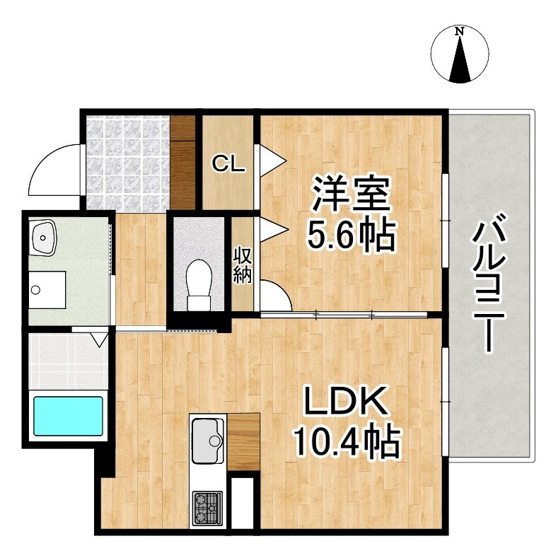 奈良県奈良市南肘塚町 近鉄奈良駅 1LDK マンション 賃貸物件詳細