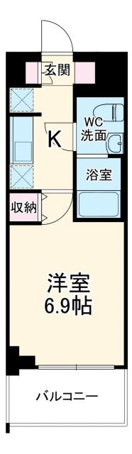 千葉県松戸市松戸 松戸駅 1K マンション 賃貸物件詳細