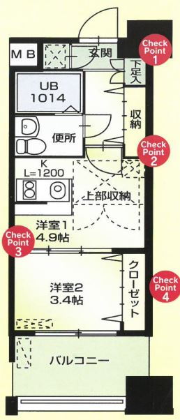 福岡県福岡市博多区神屋町 呉服町駅 2K マンション 賃貸物件詳細