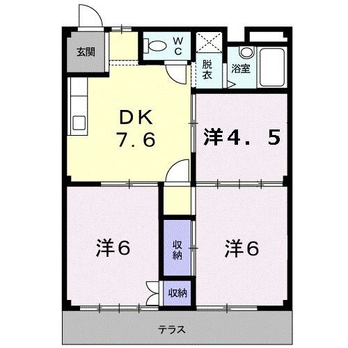 三重県四日市市下さざらい町 大矢知駅 3DK アパート 賃貸物件詳細