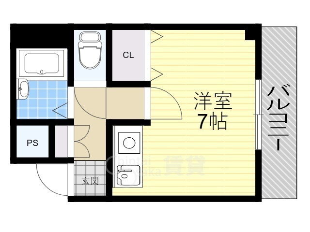 大阪府吹田市山手町３ 関大前駅 1K マンション 賃貸物件詳細